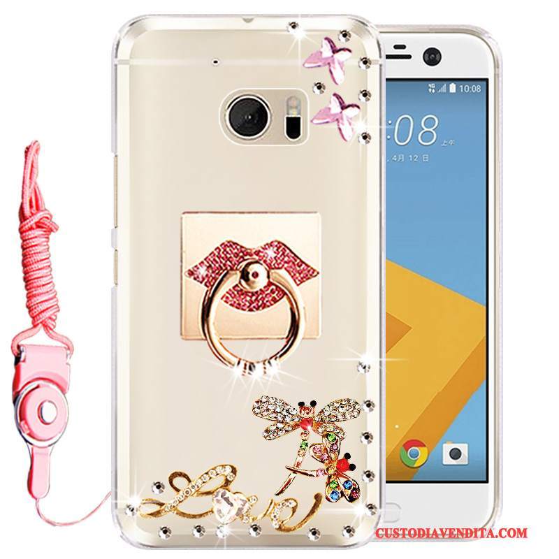 Custodia Htc Desire 10 Lifestyle Protezione Orotelefono, Cover Htc Desire 10 Lifestyle Strass