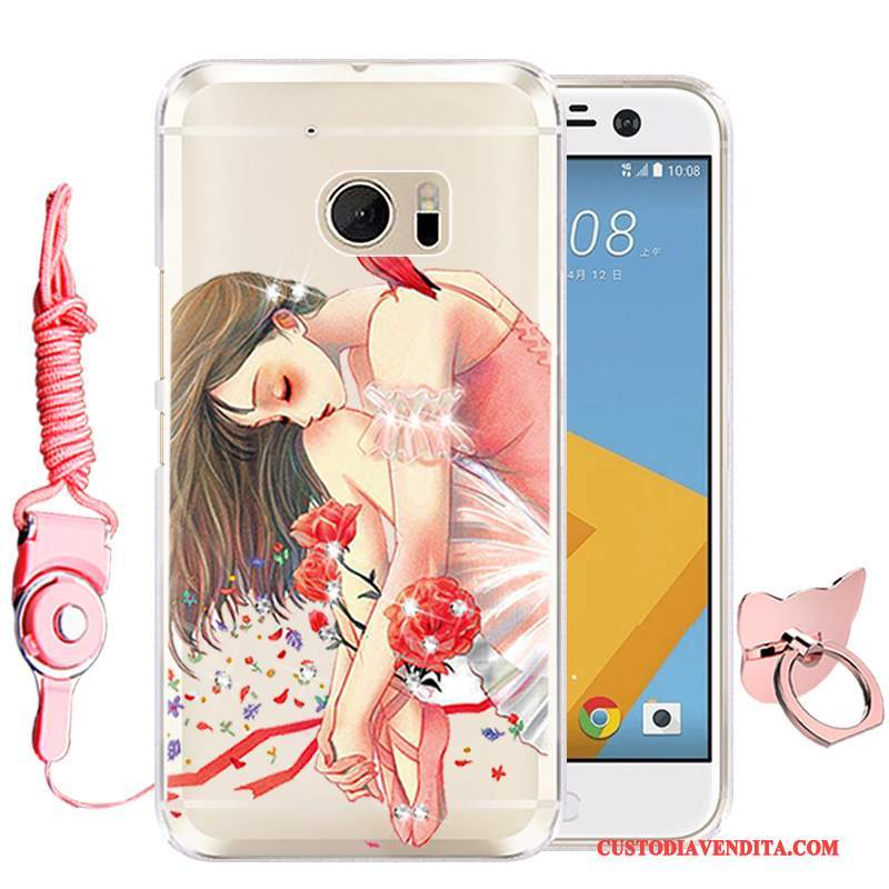 Custodia Htc Desire 10 Lifestyle Protezione Rosatelefono, Cover Htc Desire 10 Lifestyle Cartone Animato