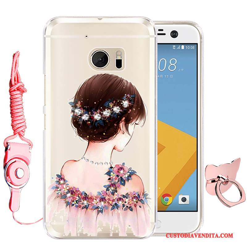 Custodia Htc Desire 10 Lifestyle Protezione Rosatelefono, Cover Htc Desire 10 Lifestyle Cartone Animato