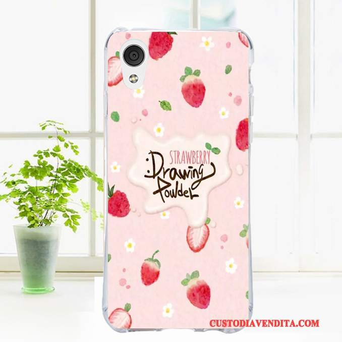 Custodia Htc Desire 530 Cartone Animato Trasparente Bello, Cover Htc Desire 530 Protezione Anti-caduta Morbido