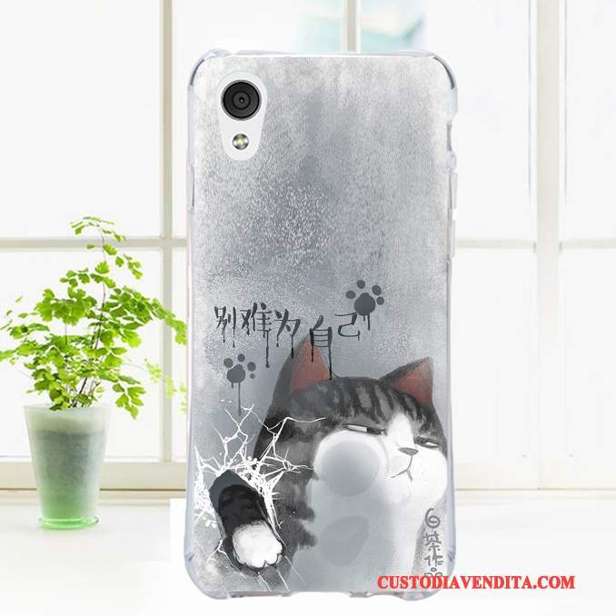 Custodia Htc Desire 530 Cartone Animato Trasparente Bello, Cover Htc Desire 530 Protezione Anti-caduta Morbido