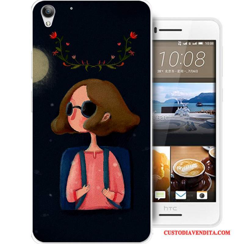 Custodia Htc Desire 728 Cartone Animato Tutto Inclusotelefono, Cover Htc Desire 728 Silicone Nero Morbido