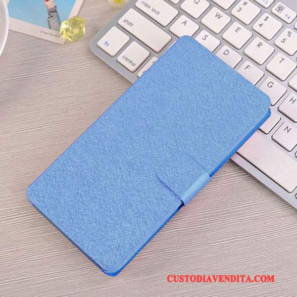 Custodia Htc Desire 728 Protezione Blu Supporto, Cover Htc Desire 728 Pelle Telefono