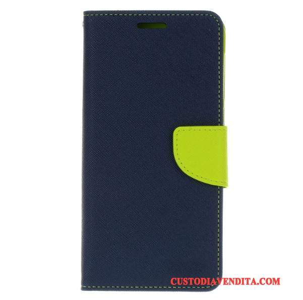 Custodia Htc Desire 728 Protezione Telefono Blu, Cover Htc Desire 728 Pelle Supporto