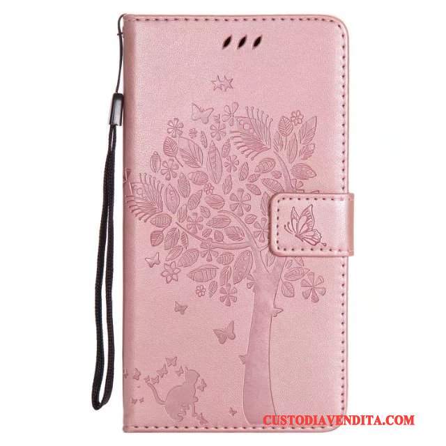 Custodia Htc Desire 825 Cartone Animato Rosa Anti-caduta, Cover Htc Desire 825 Pelle Rossotelefono