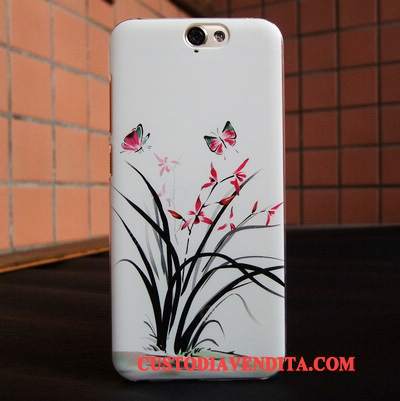 Custodia Htc One A9 Colore Tendenza Bianco, Cover Htc One A9 Protezione Telefono