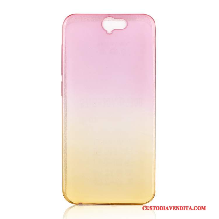 Custodia Htc One A9 Protezione Gradiente Morbido, Cover Htc One A9 Telefono Rosa