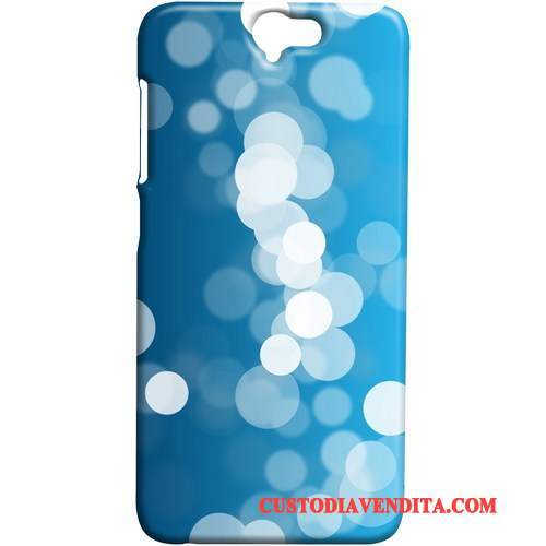 Custodia Htc One A9 Telefono Cravatta A Farfalla, Cover Htc One A9 Macchiati Blu