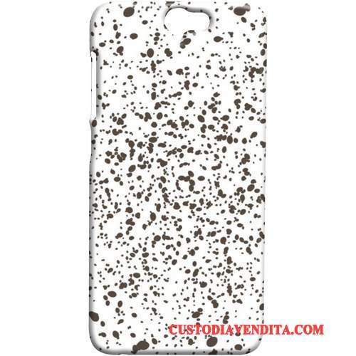 Custodia Htc One A9 Telefono Cravatta A Farfalla, Cover Htc One A9 Macchiati Blu