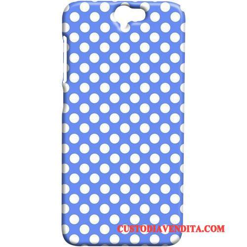 Custodia Htc One A9 Telefono Cravatta A Farfalla, Cover Htc One A9 Macchiati Blu