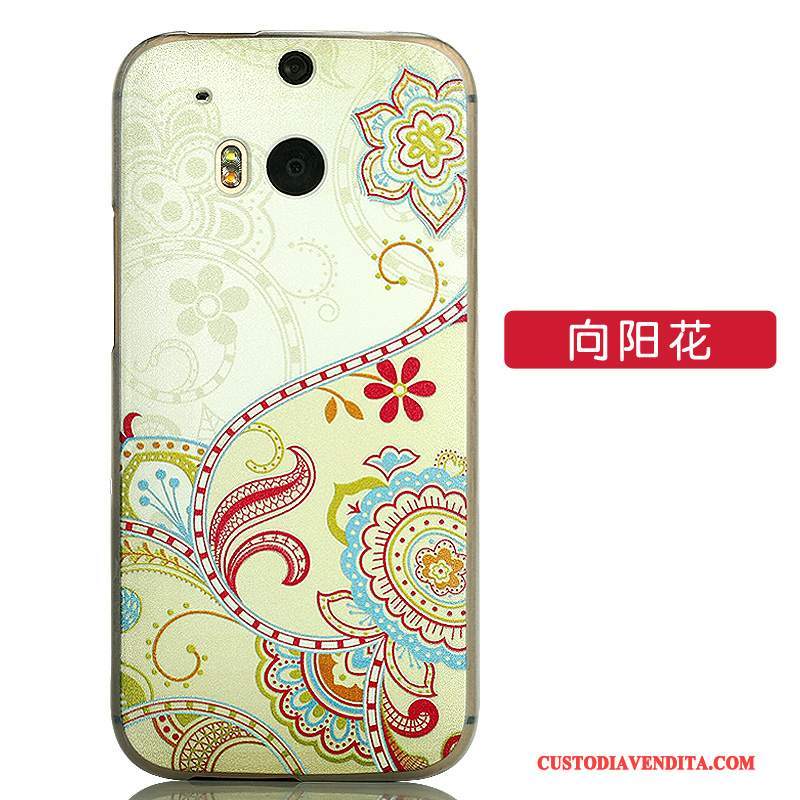 Custodia Htc One M8 Cartone Animato Telefono Bello, Cover Htc One M8 Protezione Accessori Difficile