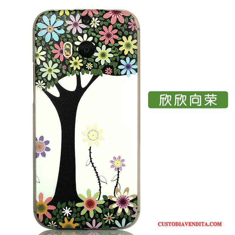 Custodia Htc One M8 Cartone Animato Telefono Bello, Cover Htc One M8 Protezione Accessori Difficile