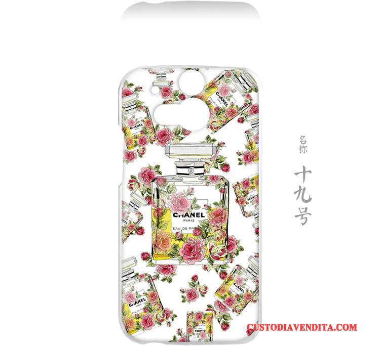 Custodia Htc One M8 Protezione Arte Amanti, Cover Htc One M8 Grigio Difficile