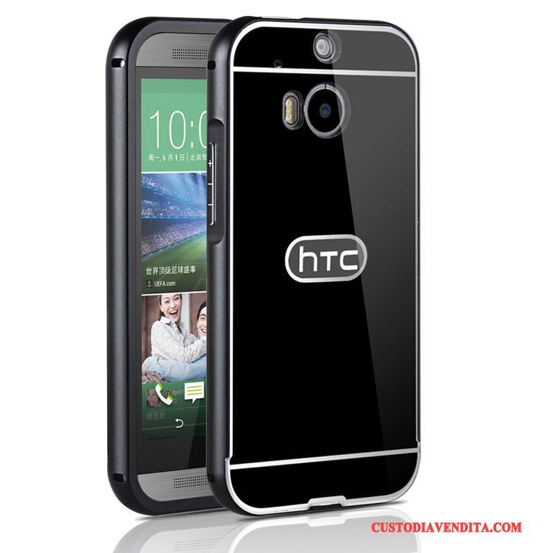 Custodia Htc One M8 Protezione Pellicola Protettivatelefono, Cover Htc One M8 Oro Tempra