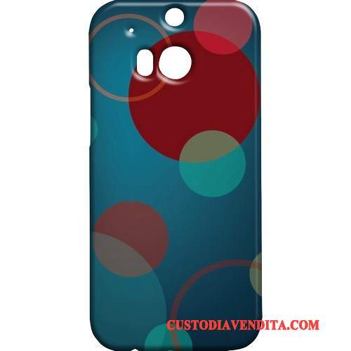 Custodia Htc One M8 Protezione Rosso Ornamenti Appesi, Cover Htc One M8 Cravatta A Farfallatelefono