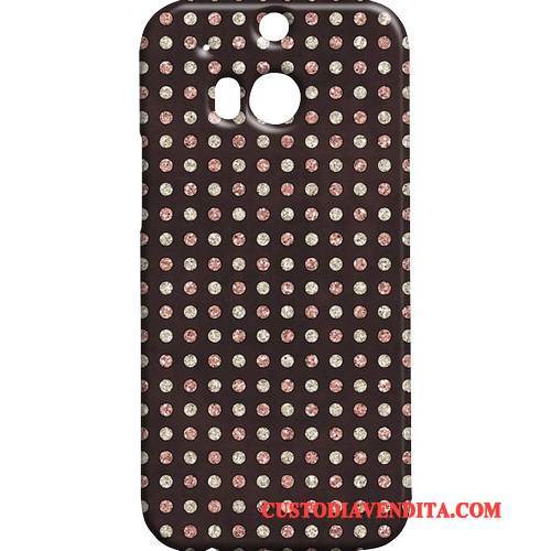 Custodia Htc One M8 Protezione Rosso Ornamenti Appesi, Cover Htc One M8 Cravatta A Farfallatelefono