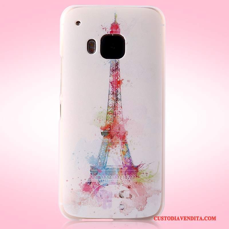 Custodia Htc One M9 Colore Difficiletelefono, Cover Htc One M9 Protezione Tendenza Macchiati