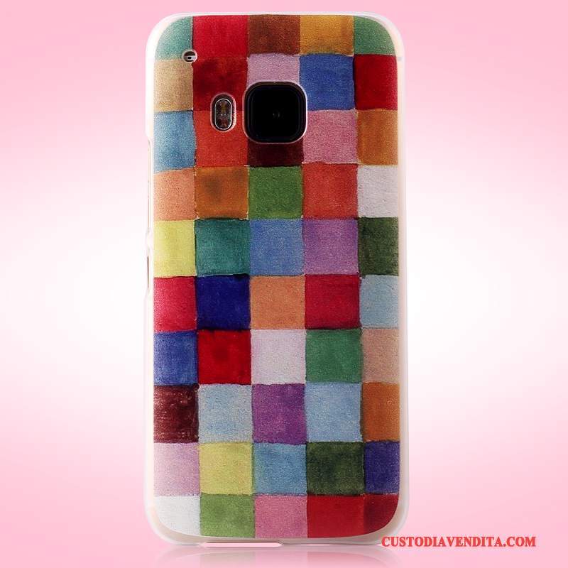 Custodia Htc One M9 Colore Difficiletelefono, Cover Htc One M9 Protezione Tendenza Macchiati