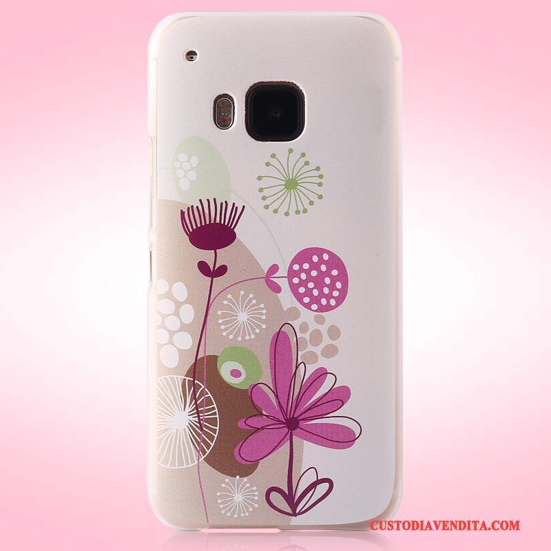 Custodia Htc One M9 Colore Difficiletelefono, Cover Htc One M9 Protezione Tendenza Macchiati