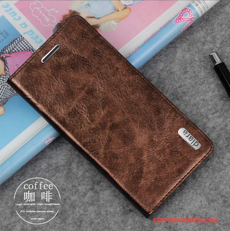 Custodia Htc One M9 Pelle Orotelefono, Cover Htc One M9 Protezione