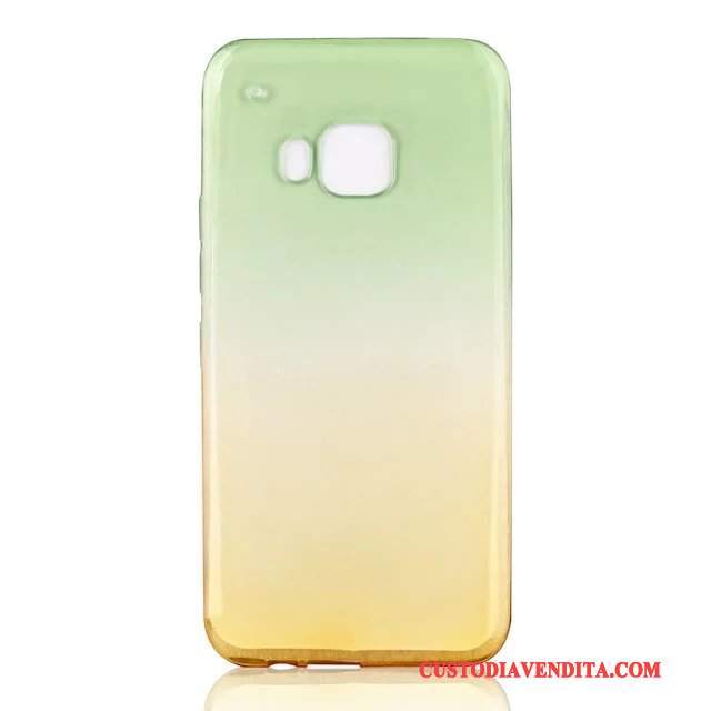 Custodia Htc One M9 Protezione Chiarotelefono, Cover Htc One M9 Verde Gradiente