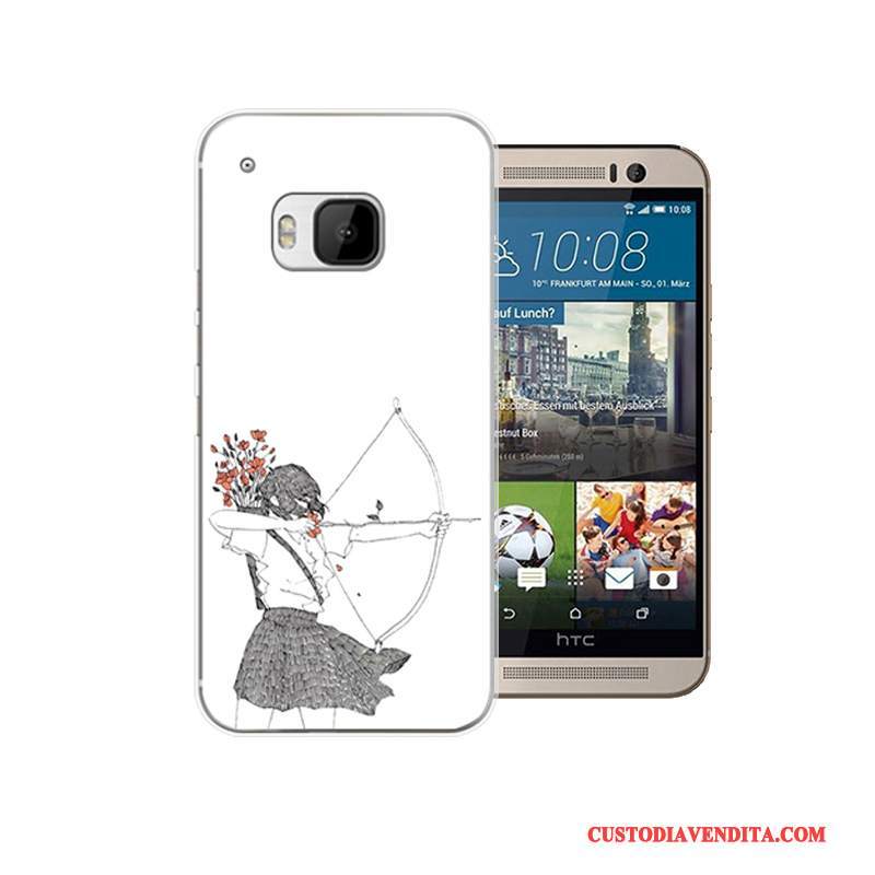 Custodia Htc One M9 Protezione Fresco Anti-caduta, Cover Htc One M9 Difficile Semplici