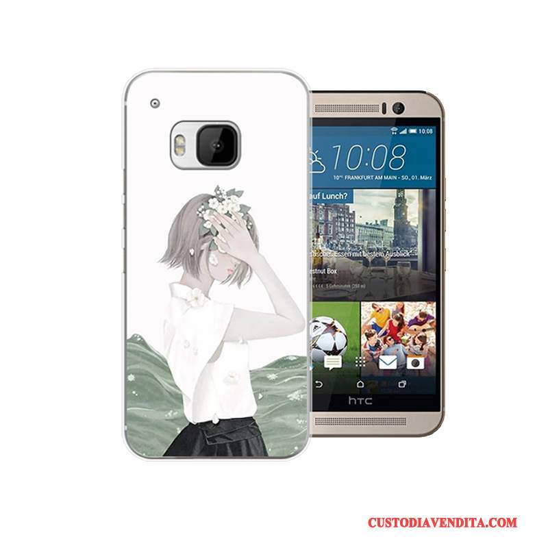 Custodia Htc One M9 Protezione Fresco Anti-caduta, Cover Htc One M9 Difficile Semplici