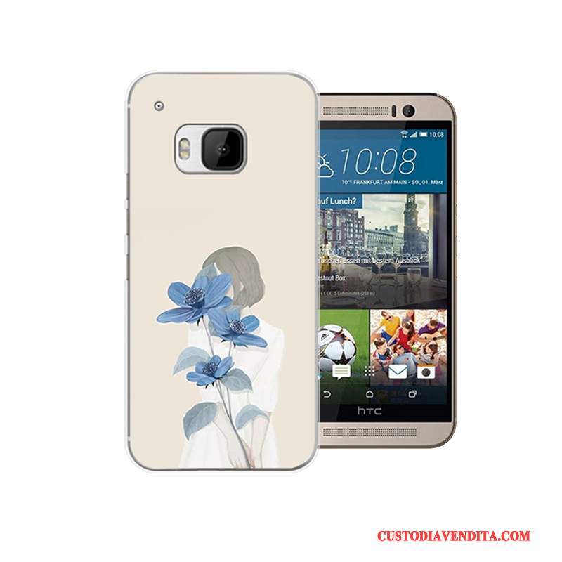 Custodia Htc One M9 Protezione Fresco Anti-caduta, Cover Htc One M9 Difficile Semplici