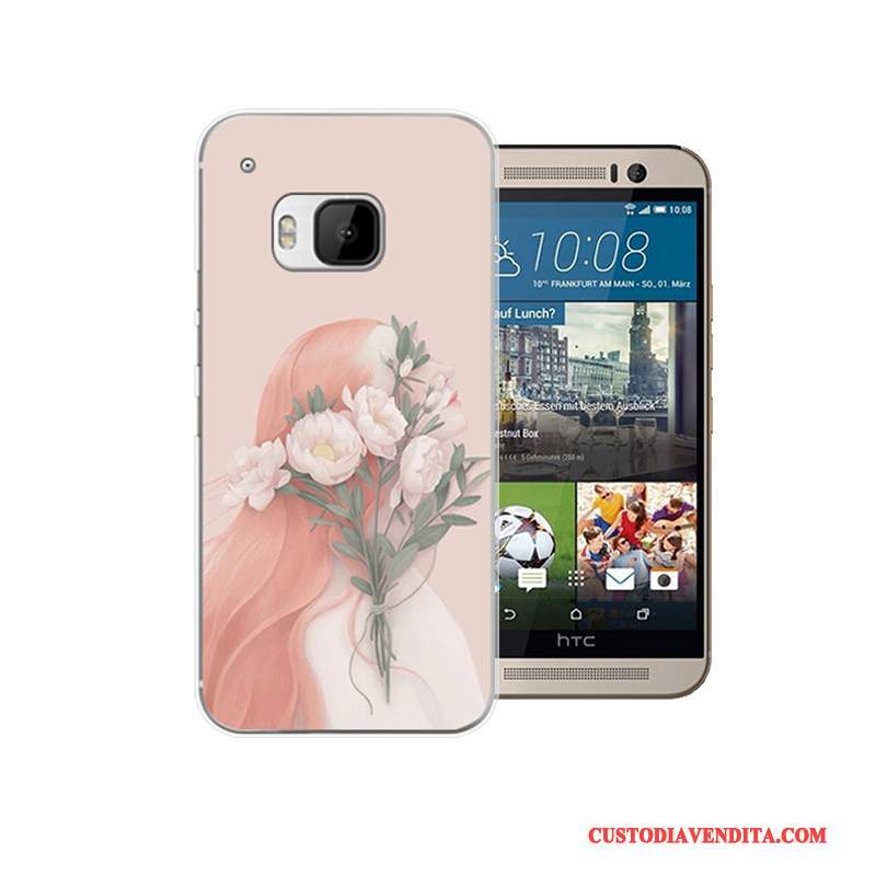 Custodia Htc One M9 Protezione Fresco Anti-caduta, Cover Htc One M9 Difficile Semplici