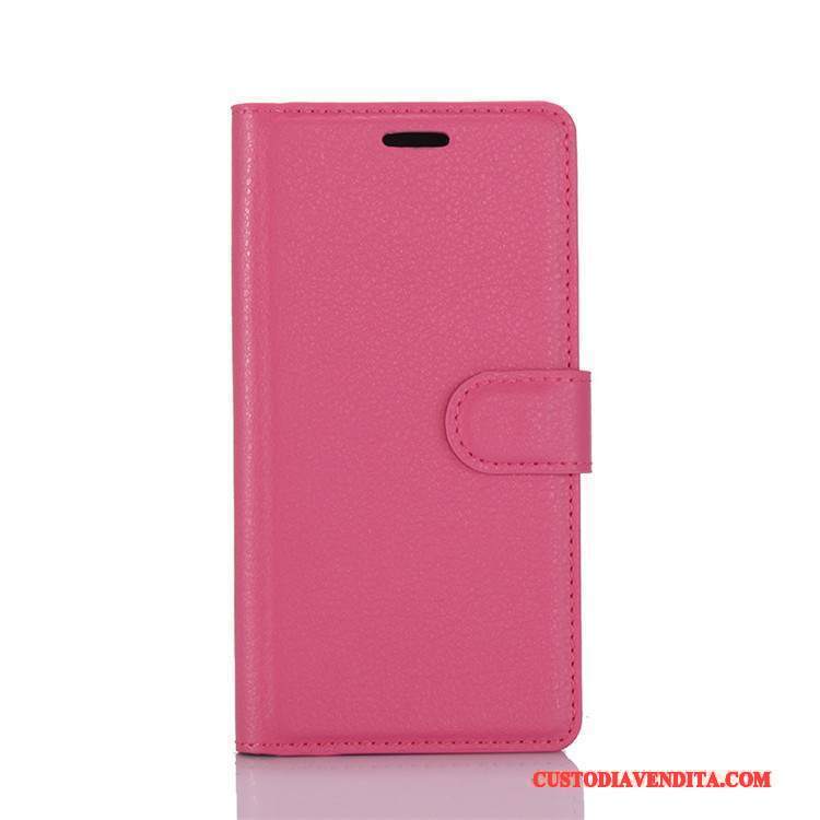 Custodia Htc U Play Pelle Porpora Carta, Cover Htc U Play Portafoglio Telefono