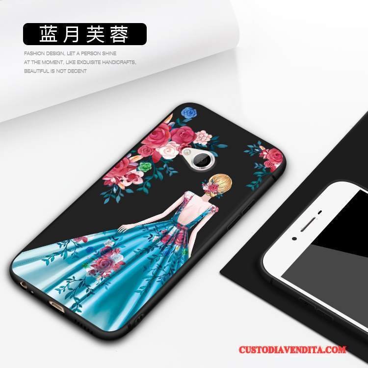 Custodia Htc U Play Protezione Blu Di Personalità, Cover Htc U Play Creativo Anti-cadutatelefono