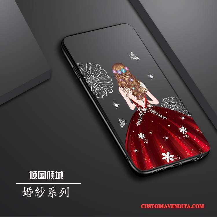 Custodia Htc U Ultra Cartone Animato Morbidotelefono, Cover Htc U Ultra Colore Anti-caduta Rosso