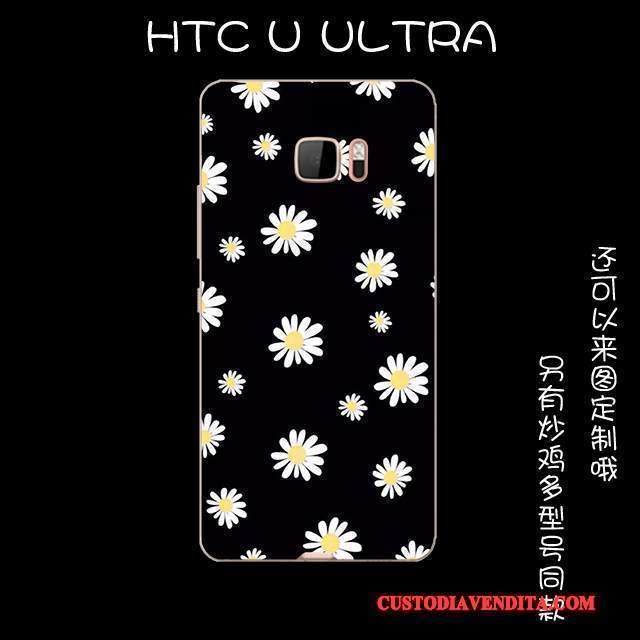 Custodia Htc U Ultra Protezione Bello Morbido, Cover Htc U Ultra Vintage Rosatelefono