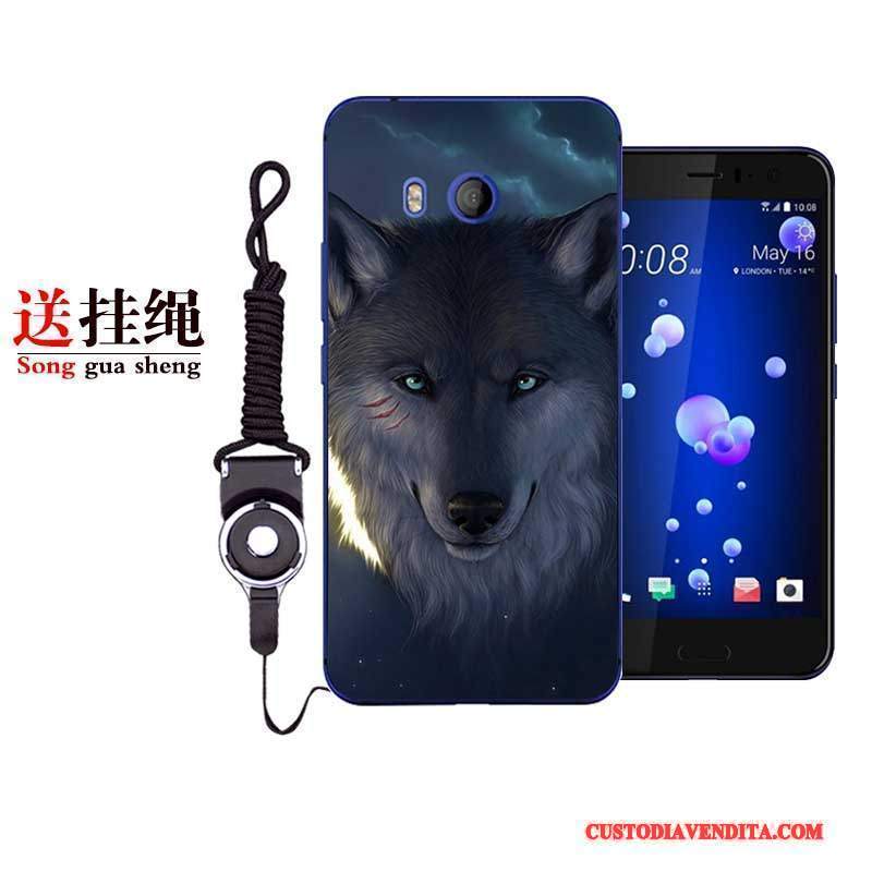 Custodia Htc U11 Cartone Animato Di Personalità Morbido, Cover Htc U11 Silicone Tutto Inclusotelefono