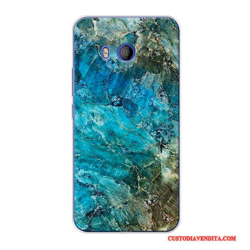 Custodia Htc U11 Creativo Semplici Grande, Cover Htc U11 Silicone Rosatelefono