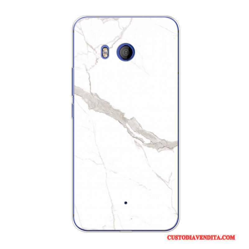 Custodia Htc U11 Creativo Semplici Grande, Cover Htc U11 Silicone Rosatelefono