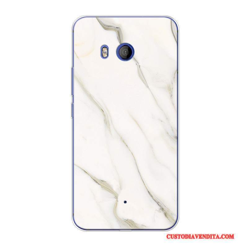 Custodia Htc U11 Creativo Semplici Grande, Cover Htc U11 Silicone Rosatelefono