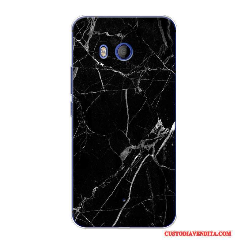 Custodia Htc U11 Creativo Semplici Grande, Cover Htc U11 Silicone Rosatelefono