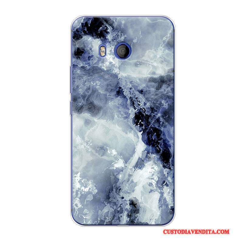 Custodia Htc U11 Creativo Semplici Grande, Cover Htc U11 Silicone Rosatelefono