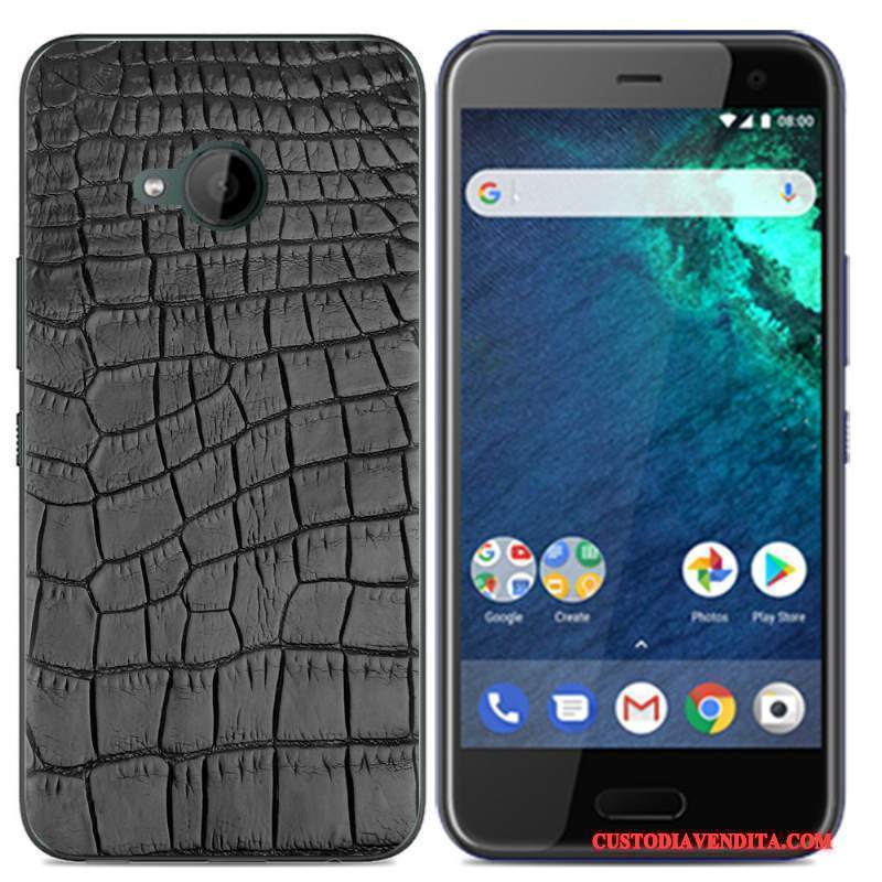 Custodia Htc U11 Life Colore Vendita Calda Tendenza, Cover Htc U11 Life Cartone Animato Nero Bello