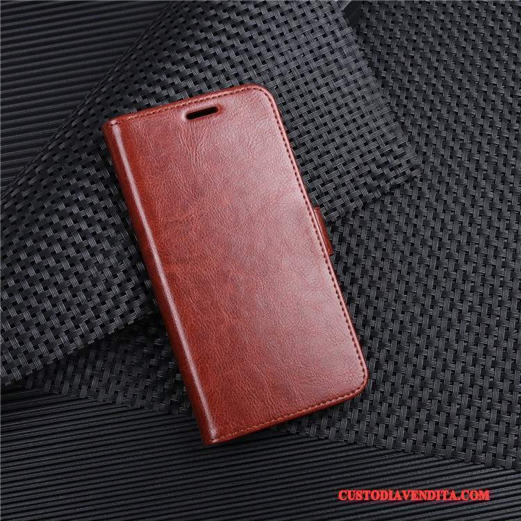 Custodia Htc U11 Life Folio Nerotelefono, Cover Htc U11 Life Pelle