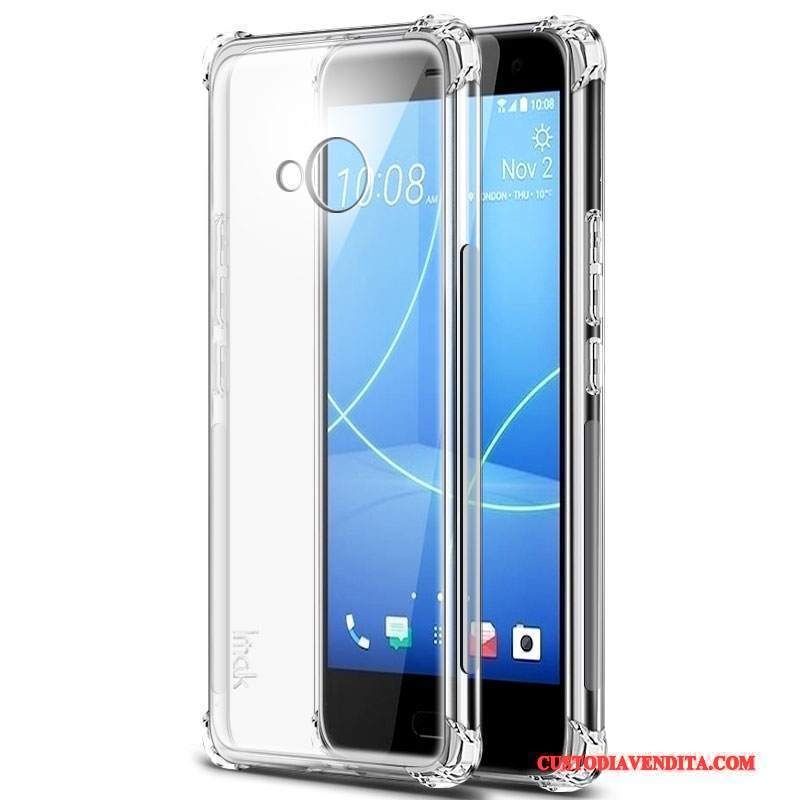 Custodia Htc U11 Life Silicone Gasbag Morbido, Cover Htc U11 Life Protezione Gioventù Anti-caduta