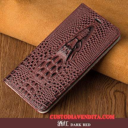 Custodia Htc U11+ Pelle Difficiletelefono, Cover Htc U11+ Folio Di Personalità Morbido