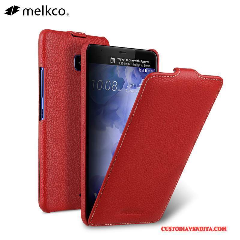 Custodia Htc U11 Pelle Nerotelefono, Cover Htc U11 Folio