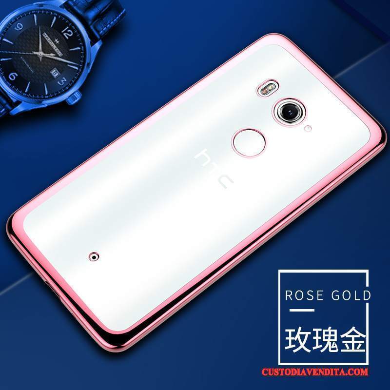 Custodia Htc U11+ Protezione Anti-cadutatelefono, Cover Htc U11+ Trasparente Morbido