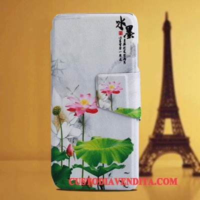 Custodia Huawei Ascend G6 Pelle Telefono Blu, Cover Huawei Ascend G6 Protezione Sottile Supporto