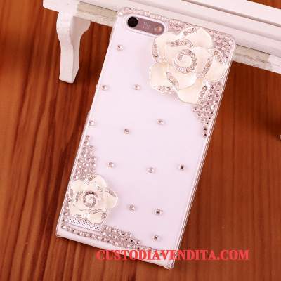 Custodia Huawei Ascend G6 Strass Blutelefono, Cover Huawei Ascend G6 Protezione