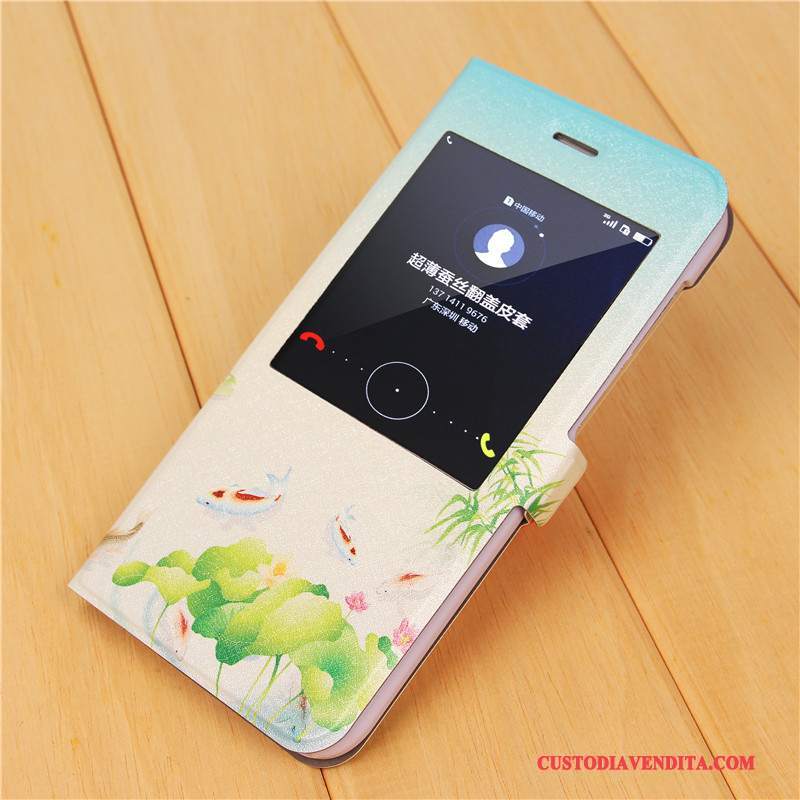 Custodia Huawei Ascend G7 Pelle Rosatelefono, Cover Huawei Ascend G7 Colore