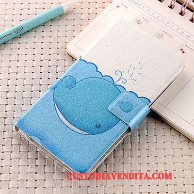 Custodia Huawei Ascend G7 Protezione Semplici Blu Chiaro, Cover Huawei Ascend G7 Pelle