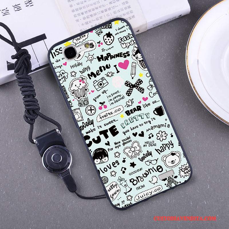 Custodia Huawei Ascend G7 Silicone Pellicola Protettivatelefono, Cover Huawei Ascend G7 Ornamenti Appesi Giallo